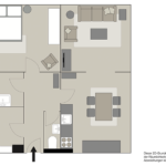 Grundriss Bartelsstraße 7, 3. OG