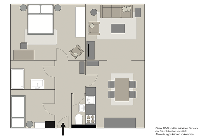 Grundriss Bartelsstraße 7, 3. OG
